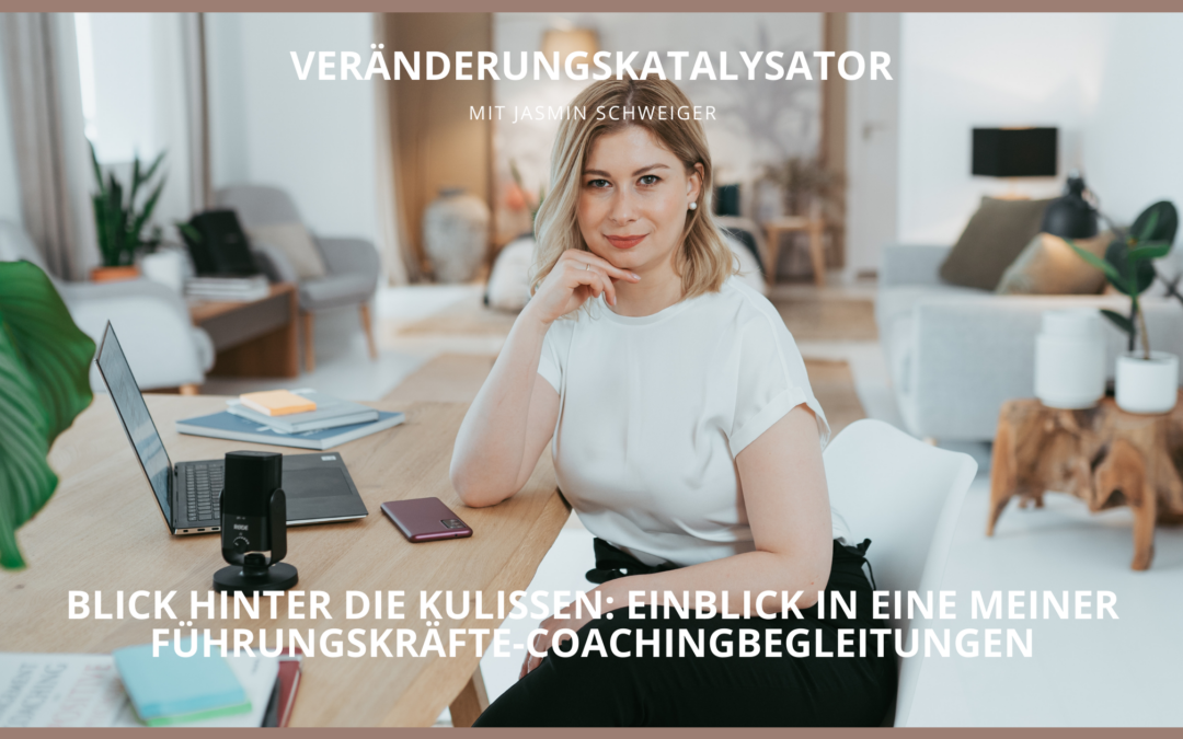 Blick hinter die Kulissen: Einblick in eine meiner Führungskräfte-Coachingbegleitungen